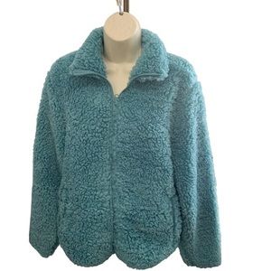 NWT Reel Life‎ Women’s Teal Super Soft Jacket Size Large